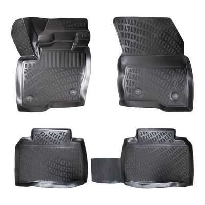Custom 3D Molded Rubber Floor Mat for Ford S-MAX 2014-UP