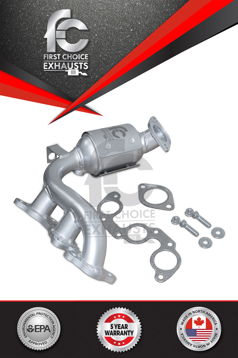 Manifold Catalytic Converter For 2004 2005 2006 Lexus RX330 3.3L Bank 1