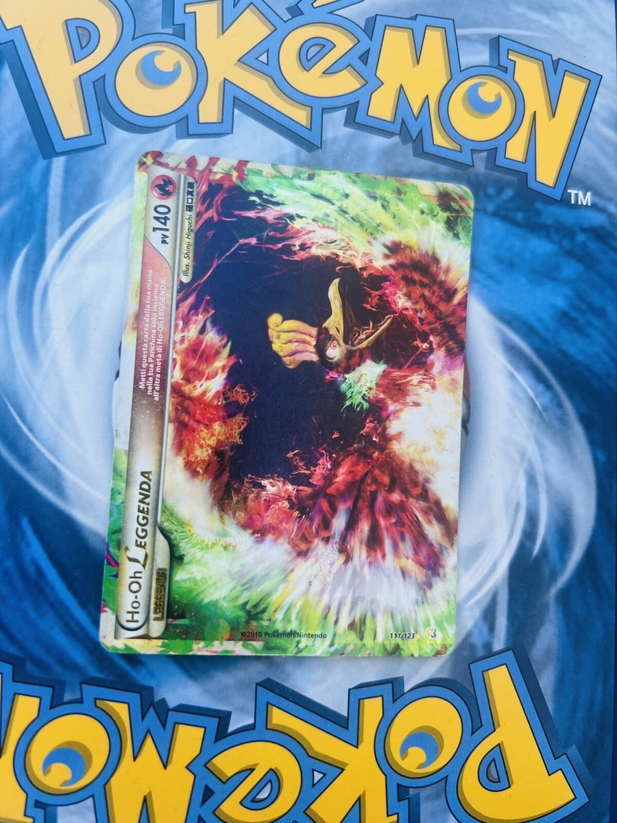 Hooh Legend 111/123 HGSS Holo HeartGold SoulSilver Puzzle Ho Oh