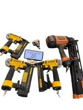 FOR PARTS NOT WORKING 5 Piece Lot Pneumatic Nailers Stapler Ridgid 21 Degree Pal