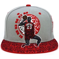Greatest New 23 Mens Chicago MJ Leader Fly Embroidery Snapback Hat Cap