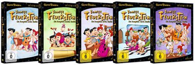 Familie Feuerstein - Staffel 1+2+3+4+5 / Komplette Serie # 25-DVD-SET-NEU