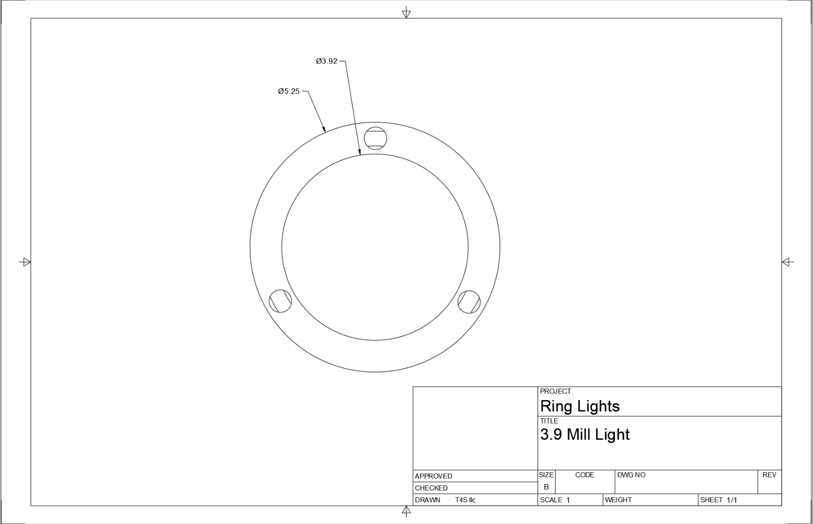 MILLING MACHINE 3.9 LED SPINDLE LIGHT - TRAK DPM 3.9