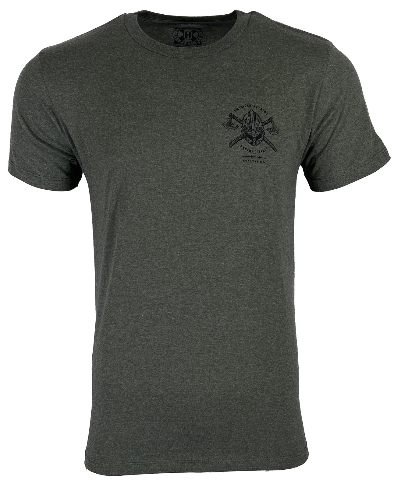 Howitzer Style Men's T-Shirt HEART OF A WARRIOR Military Grunt MFG