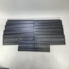 Aurora Model Motoring 9  Straights  1517 Ho Slotcar Track Lot Of 15