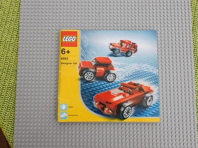 LEGO  Fahrzeug-Set 4883)Designer Set  17 in 1 Gear Grinders mit Anleitung TOP