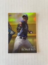 2014 Bowman Platinum - Enny Romero #99 Gold (RC)