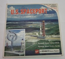 View-Master U.S. Spaceport John F. Kennedy Space Center Nasa - 3 Reels 21 Pics