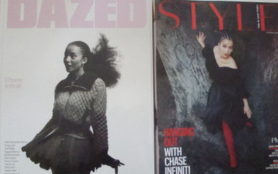 Chase Infiniti Loli Bahia DAZED 290 Winter 2025 + Sunday Times Style New