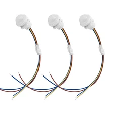 3 Pack Motion Sensor Switch PIR Smart Detection 85-265V 40W Ceiling Wall Mount
