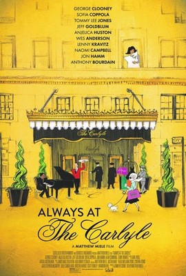 Always at the Carlyle 2018 2 Filmposter Kunstdruck Horror Zimmer Deko Modern Fand