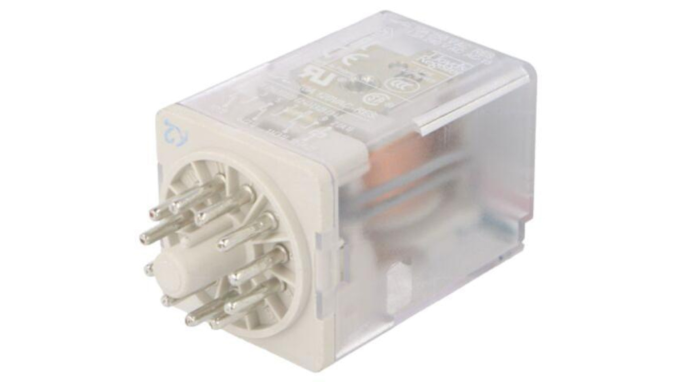 CR-U048DC3 Electromagnetic Relay, 3PDT, Coil Voltage: 48VDC, 250VAC Max /T2UK