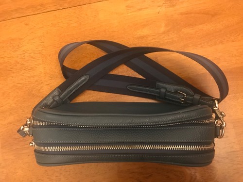 Coach Navy Rainbow Logo Jes Crossbody Bag - Picture 12 of 14