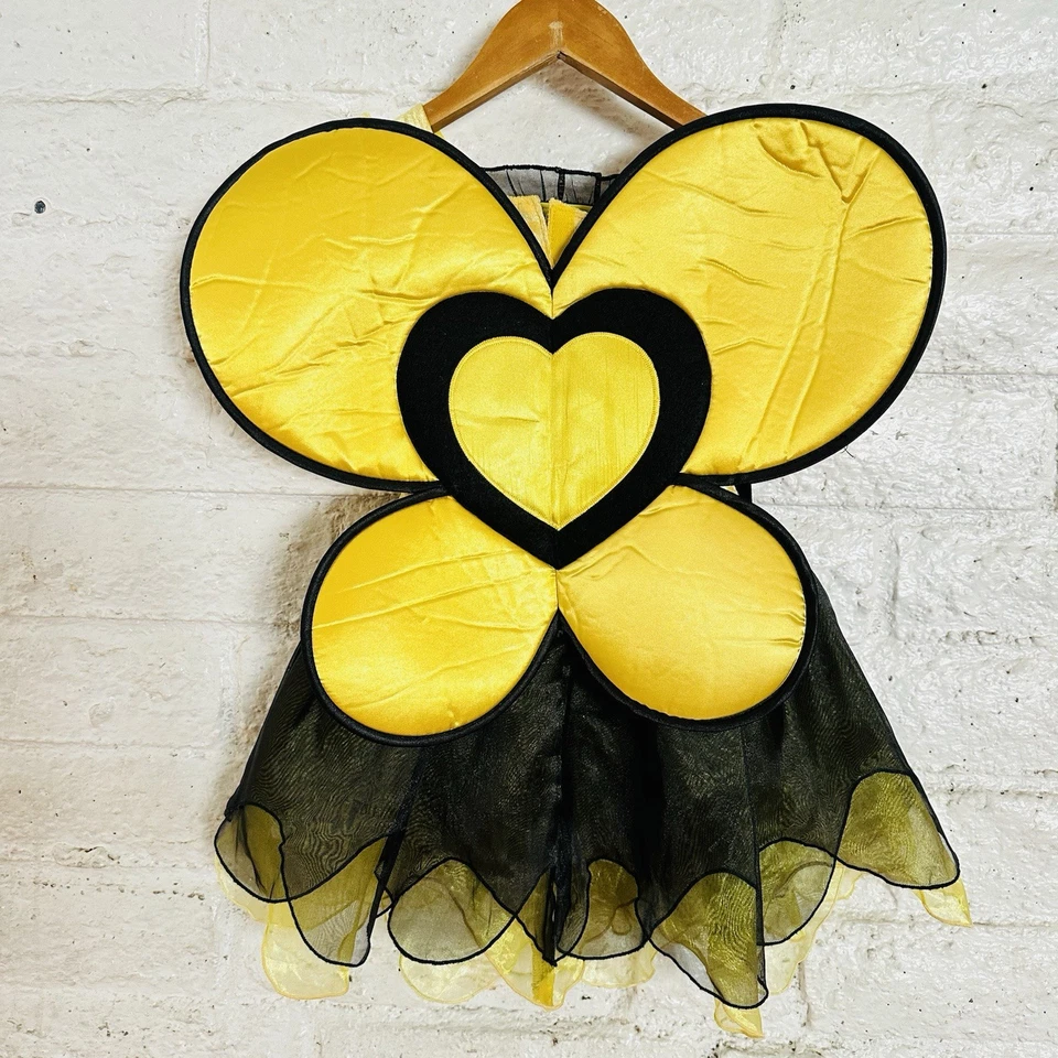 Raro Disfraz de Abejorro Koala Niños Talla 5 Halloween Amarillo Negro Foto 2 de 4