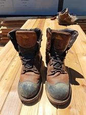 Chippewa IQ 55051 Leather Waterproof Steel Toe Insulated Work Boots Mens 11.5 XW