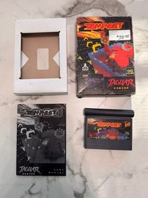 Atari Jaguar Video Game - Tempest 2000 (1994) with Box and Manual