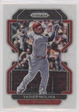 2022 Panini Prizm Tier II White Wave Prizm Yadier Molina #175 1f17
