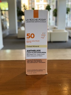 La Roche-Posay Tinted Mineral SPF 50 Anthelios Light Fluid Sunscreen New