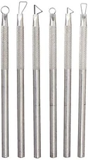 Kemper Tools Mini Ribbon Sculpting Tool Set 6 Pieces for Clay and Crafts
