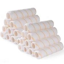 9 Inch Microfiber Paint Roller Covers, 20 Pack, Paint Rollers 9 Inch (3/8" Na...