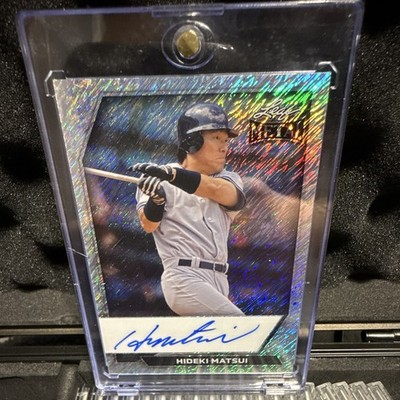 Leaf 2026 Metal Hideki Matsui Yankees Shimmer Parallel Auto OC-HM1 2/9