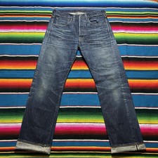 Levi's LVC 501 1947 Men's Jeans 32x32 Selvedge Big E Blue Denim Vintage Clothing