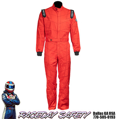 Zamp ZR-11 Youth Race Suit Red SFI 3.2A/1