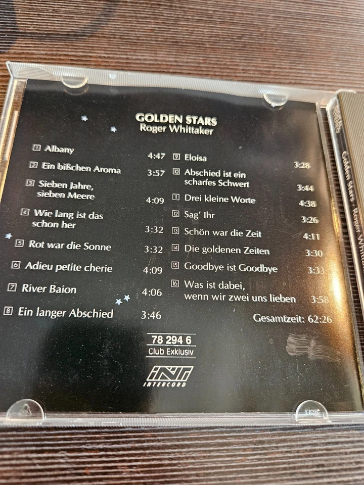 Golden Stars von Roger Whittaker  | CD |  Sehr guter Zustand - Bild 2 von 4
