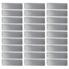 100 Sets Pflanzenetikett Metallanhänger Zur Beschriftung Tags Für Blumentöpfe