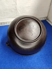 "SIDNEY, O" Cast Iron Scotch Bowl, Pre Wagner Logo, #8 Diameter,Condition Issues