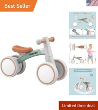 Baby Balance Bike for 1 Old Boys Girls 12-24 Toddler Balance Bike, 4 Wheels...