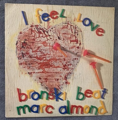BRONSKI BEAT MARC ALMOND I FEEL LOVE 12  Vinyl Single Play Graded VG+ Free P&P