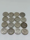 Lot Of 16 90% Silver 1964 Kennedy Half Dollars
