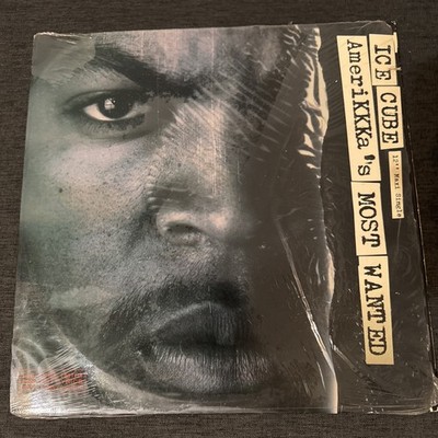 Ice Cube    AmeriKKKa's Most Wanted OG 1990 Press 12'' In Picture Cover 