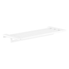 Hansgrohe 41751700 AddStoris Towel Rack with Towel Bar in Matte White