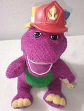Barney Silly Hats Fisher Price 2001 Talking Dancing Singing Plush Toy Dinosaur