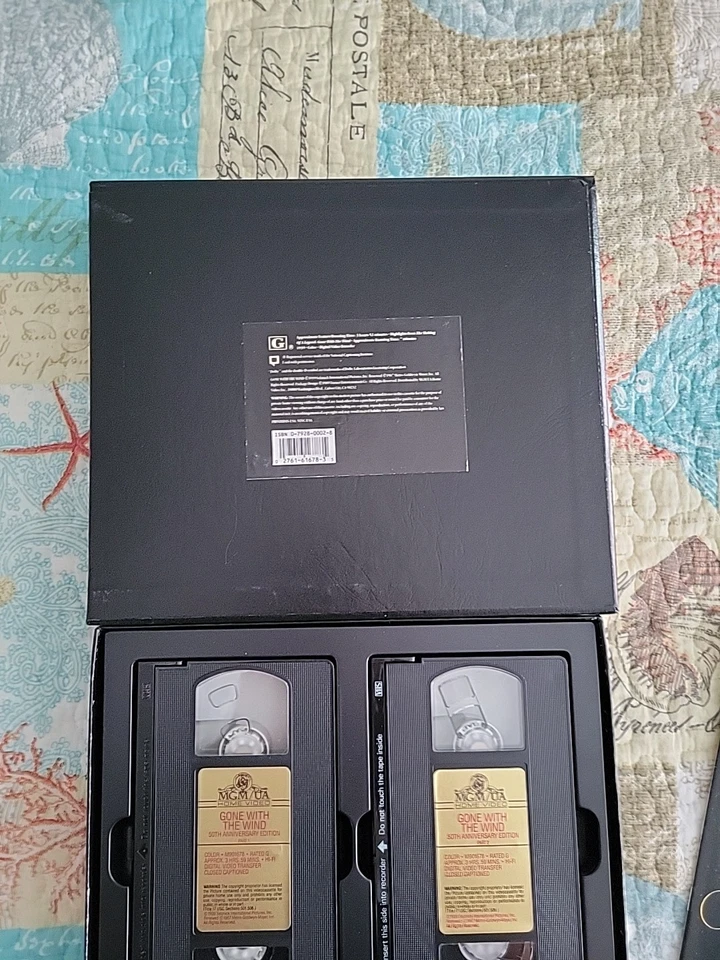 Gone with the Wind, 50th Anniversary Box Set Commemorative Limited Edition VHS  - Image 2 of 4