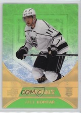 2021-22 Upper Deck Credentials Neon Green 42/75 Anze Kopitar #35 7ng