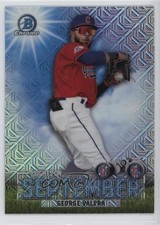 2023 Bowman Sights on September Mega Box Mojo Refractor George Valera 11h3
