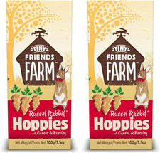 Tiny Friends Farm Russel Rabbit Hoppies (Pack of 2)