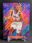 2025 Topps Finest Basketball Purple X-Fractor Tyrese Maxey #229
