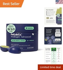 ProBright Advanced Dental Powder for Extra Small Dogs - Fresh Breath, Easy Use