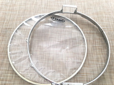 GRETSCH BLACKHAWK 14" RULLANTE TAMBURO BORDO INFERIORE 10 FORI + TESTA INFERIORE EVANS