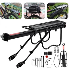 Rear Bike Rack Bicycle Cargo Rack Luggage Carrier Holder Seat Frame Pannier Rack
