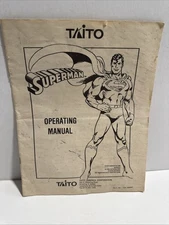 Taito Superman Operating Manual