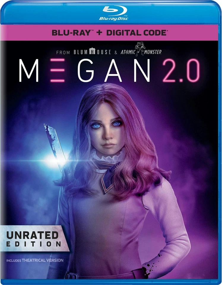 M3GAN 2.0 - Unrated Edition Blu-ray + Digital Blu-ray  NEW - Image 2 of 4
