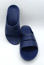 OOFOS OOahh Slide Sandal Navy US Men’s 8 Women’s 10 / EU 41