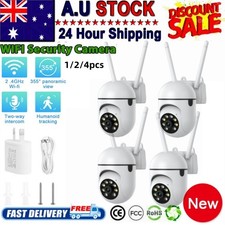 4-pack 360° Security Camera System indoor Home Wifi Night Vision Cam 1080P HD
