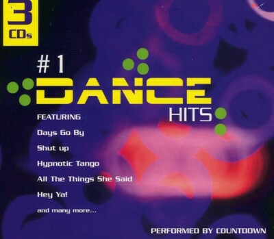 #1 Dance Hits by Countdown (CD, 2005)
