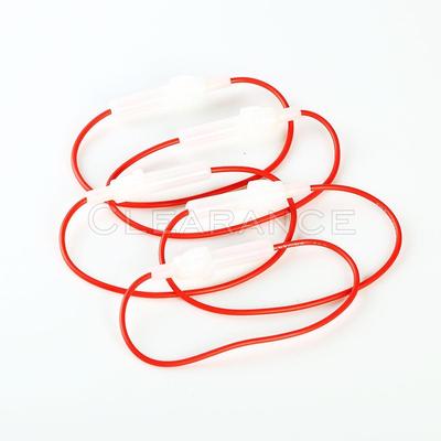 AGC IN-LINE FUSE HOLDER 18GAUGE (WHITE PLASTIC)